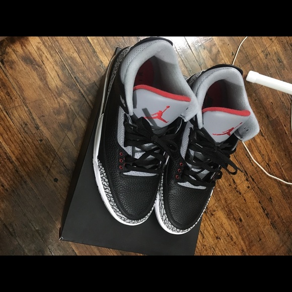 Air Jordan 3 Black Cement 